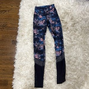 Pink and Blue Patterned Lululemon Leggings